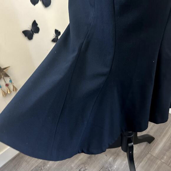 VINTAGE 90's-Y2K Black Midi Skirt - Picture 5 of 7